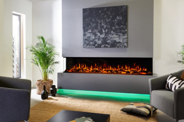 CASAMAGICABUCURESTI SEMINEU  - ELECTRIC  CU LED MODEL LEPIAKI - MAISON FIRE ITALIA